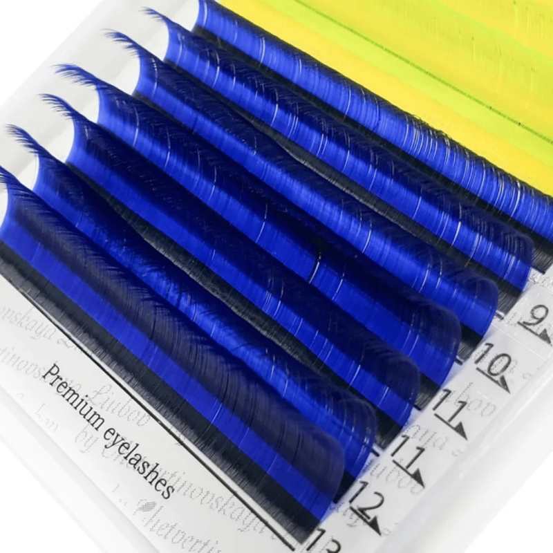 WimpernverlГ¤ngerung Neonfarbene PLATINUM Biegung C 0.07 8вЂ“13mm