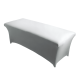 Cosmetic Bed Sheet PLATINUM with Elastic Band and Leg Cutout 60 cm black