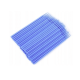 Lint-Free Microbrush Applicators for Eyelashes 100 pcs PLATINUM blue