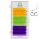 RzД™sy do PrzedЕ‚uЕјania Kolorowe NEON MIX (PomaraЕ„czowy/Zielony/Fioletowy) PLATINUM SkrД™t CC 0.07 8вЂ“13mm