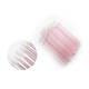 FusselВ­freie Microbrush-Applikatoren fГјr Wimpern 100 StГјck PLATINUM rosa mit Glitzer