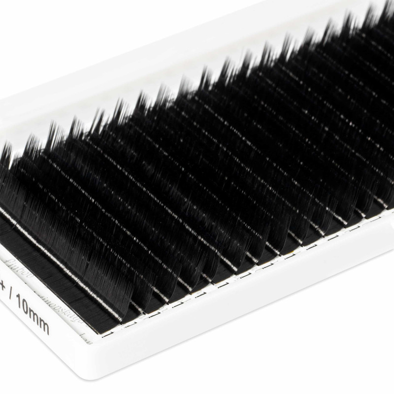 Eyelash Extensions Black PLATINUM 20 lines РЎurl M+ 0.07 10mm