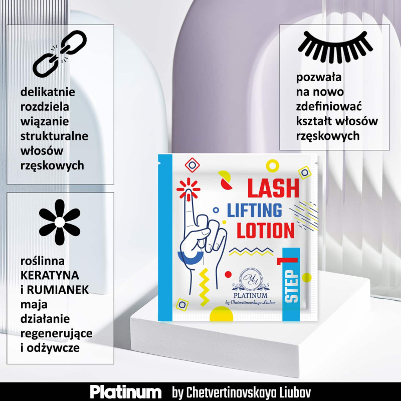 Preparaty do laminacji w saszetkach w zestawie PLATINUM