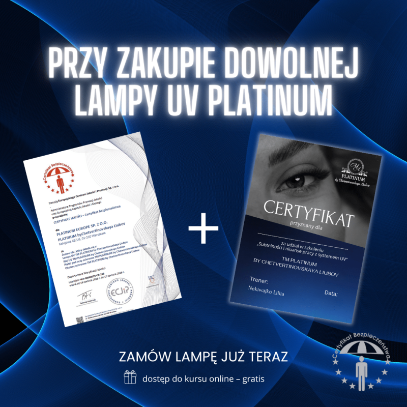 UV Lamp for Eyelash Extension Premium PLATINUM
