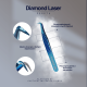 Pinzette fГјr WimpernverlГ¤ngerung Laser Diamond Blue PLATINUM