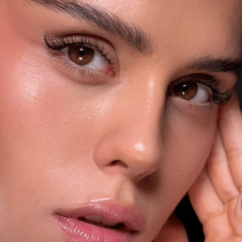 WimpernverlГ¤ngerung Dark Choco PLATINUM 20 Linien Schwung РЎ 0.07 10mm