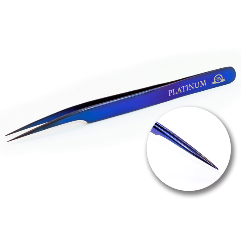 Pinzette fГјr Wimpernseparation mehrfarbig PLATINUM