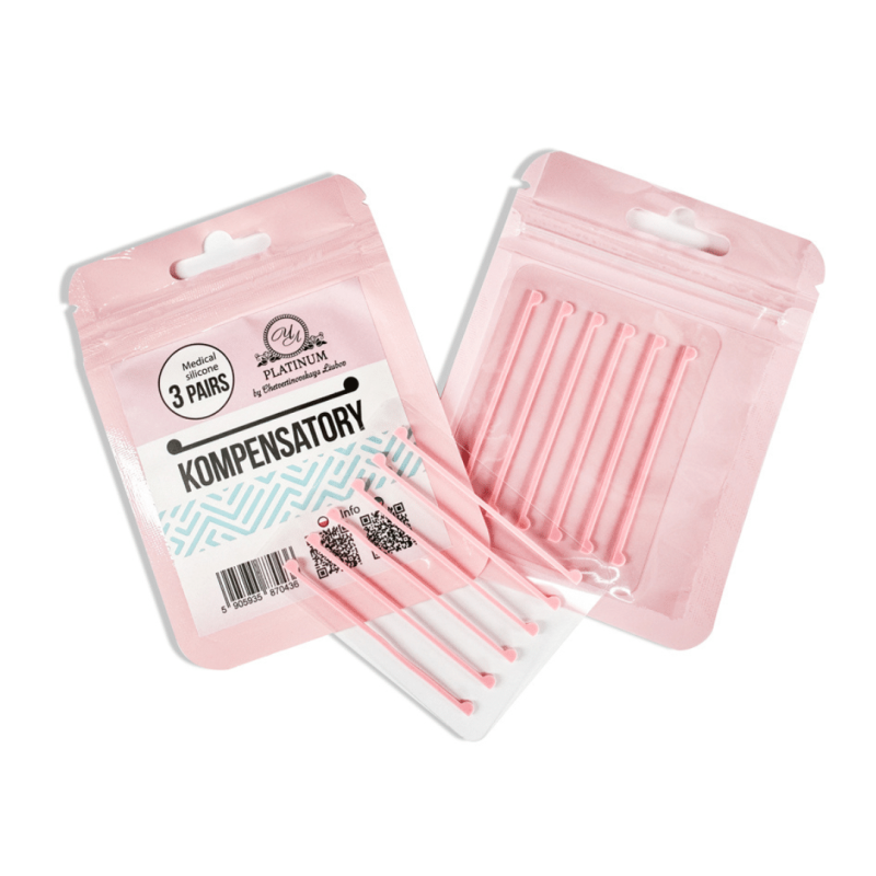 Compensators Strips For Eyelash Lamination PLATINUM black