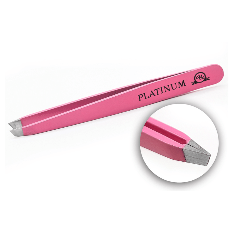Professional Eyebrow Tweezers black PLATINUM