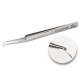 Tweezers for Eyelash Extensions ET 45 grey PLATINUM