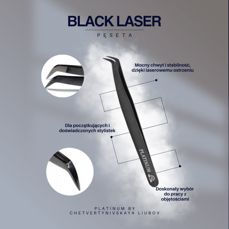 PД™seta do przedЕ‚uЕјania rzД™s Black Laser PLATINUM