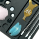 Metalowy aplikator grzebyk do laminacji PLATINUM zЕ‚oty