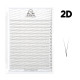 Ready Fan Eyelash Clusters PLATINUM 2D 0.07 Curl C 7вЂ“14 mm