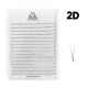 Ready Fan Eyelash Clusters PLATINUM 2D 0.07 Curl C 7вЂ“14 mm