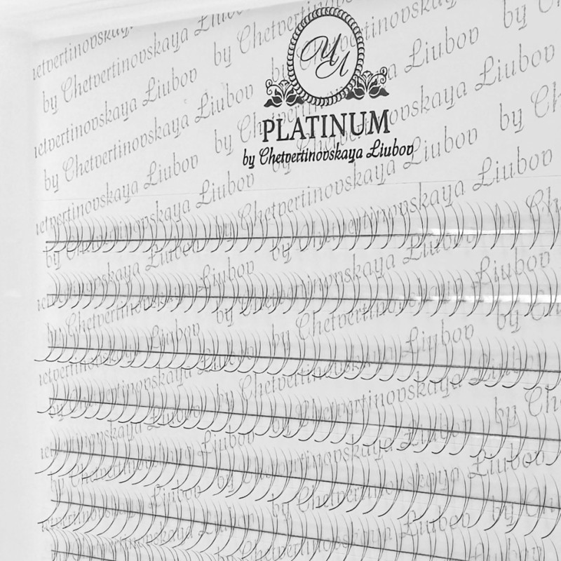 Ready Fan Eyelash Clusters PLATINUM 2D 0.07 Curl C 7вЂ“14 mm