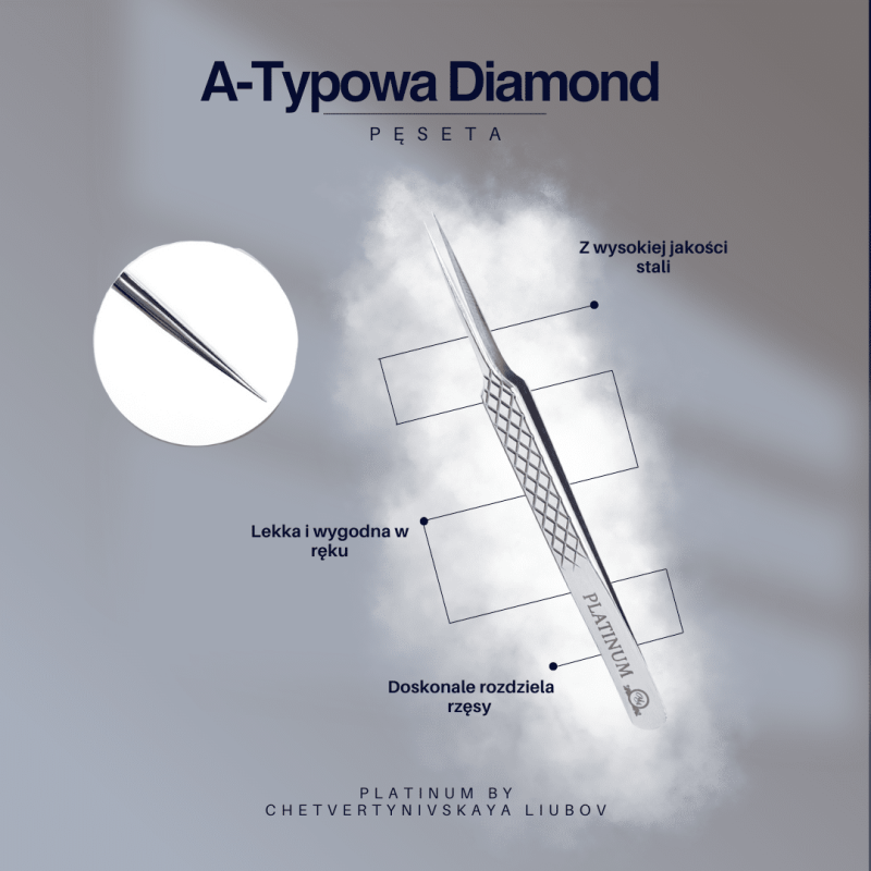 PД™seta do przedЕ‚uЕјania rzД™s A-Typical Diamond Silver PLATINUM