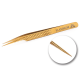 Tweezer for Lash Separation Straight Diamond silver PLATINUM