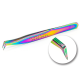 Tweezers for Eyelash Extensions Volume Multicolor Lash PLATINUM