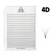 Ready Fan Eyelash Clusters PLATINUM 4D 0.07 Curl D 7вЂ“14 mm