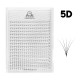Ready Fan Eyelash Clusters PLATINUM 5D 0.07 Curl D 7вЂ“14 mm