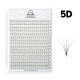Ready Fan Eyelash Clusters PLATINUM 5D 0.07 Curl D 7вЂ“14 mm