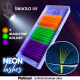 RzД™sy do PrzedЕ‚uЕјania Kolorowe NEON MIX (PomaraЕ„czowy/Zielony/Fioletowy) PLATINUM SkrД™t CC 0.07 8вЂ“13mm