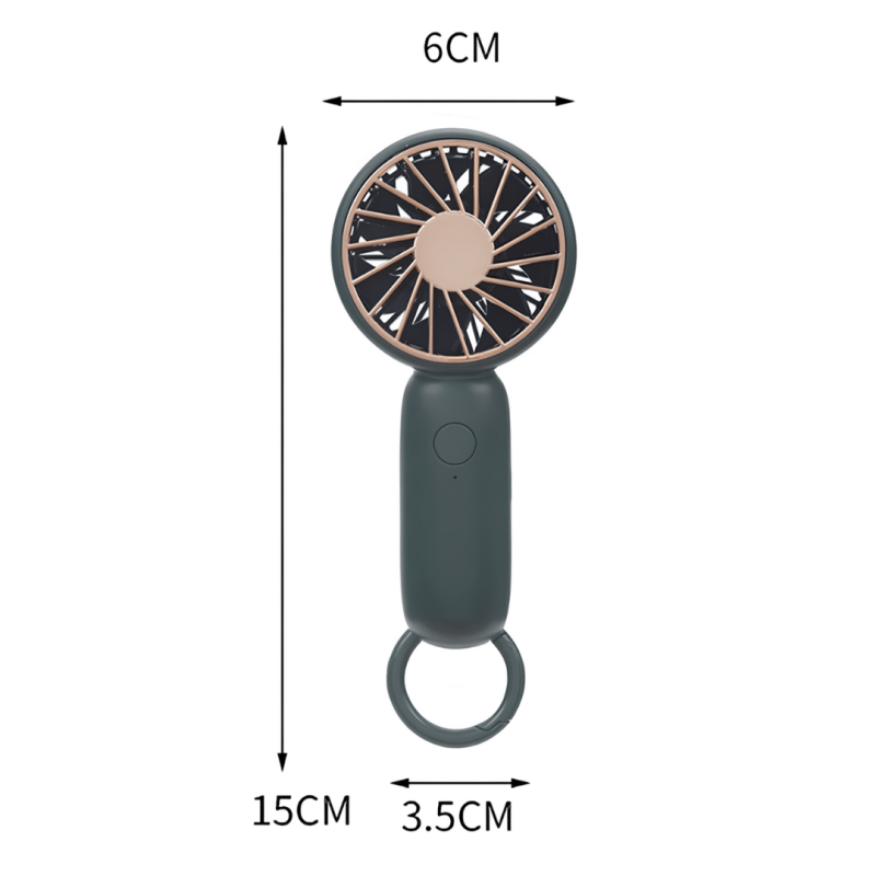 Mini Eyelash Fan PLATINUM вЂ“ Green