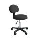 PLATINUM Cosmetic Chair with Backrest + MOON G PLATINUM Shadowless Cosmetic Lamp - Set в„–10