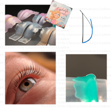 WaЕ‚eczki silikonowe do laminacji rzД™s 6 par Face Rod PLATINUM