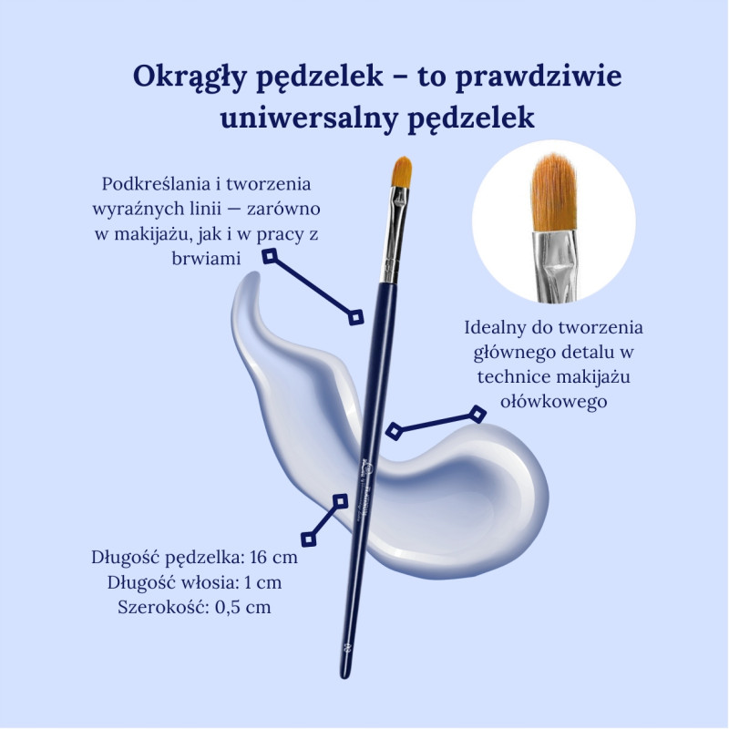 PД™dzelek do brwi 03 PLATINUM