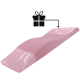 Anatomic Cosmetic Mattress with Memory Foam PLATINUM pink + silicone cover FREE - for legs or head