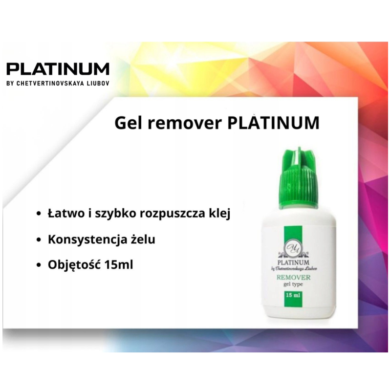 Е»el do usuwania przedЕ‚uЕјanych rzД™s PLATINUM 15 ml