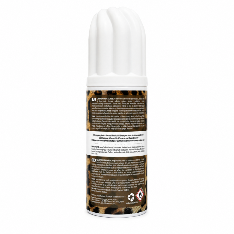 Szampon Piankowy do brwi i rzД™s PLATINUM x LAMPARDI WHIPPED (100 ml)