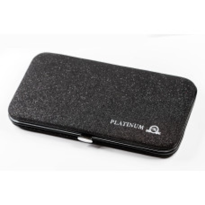 Etui fГјr 6 Pinzetten (Glitzer) PLATINUM violett
