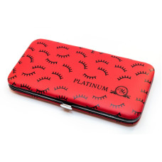 Etui fГјr 6 Pinzetten (Lash) PLATINUM rot