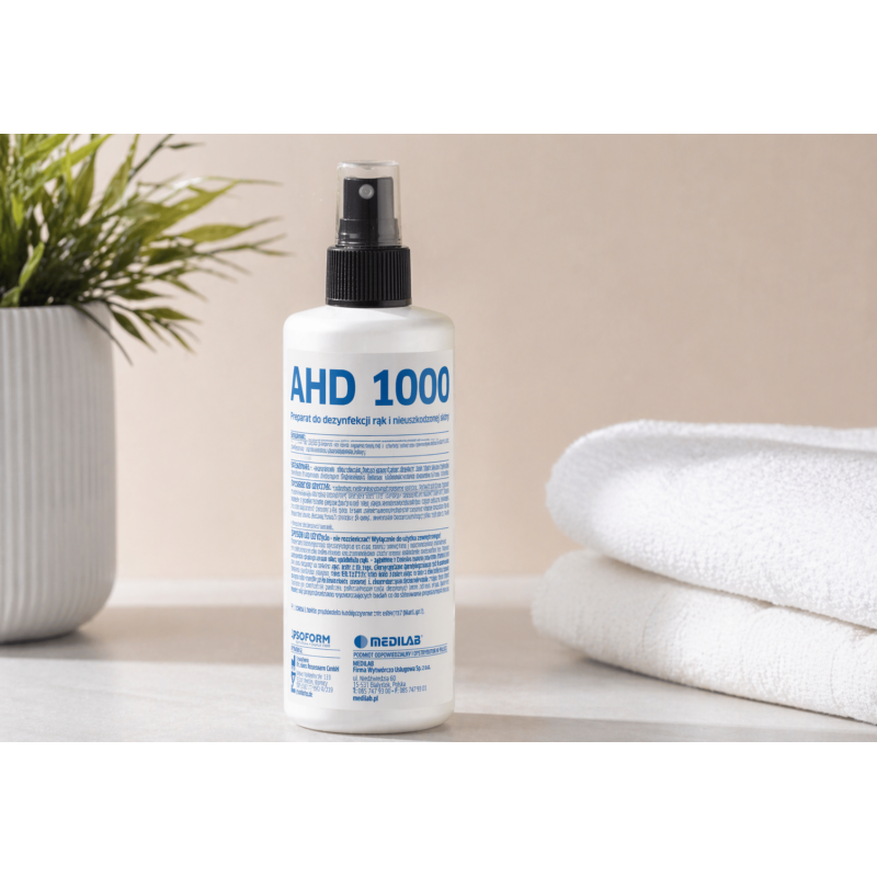 AHD 1000 PЕ‚yn do Dezynfekcji RД…k i SkГіry 250 ml PLATINUM