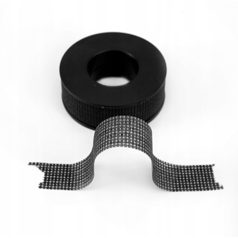 TaЕ›ma do przedЕ‚uЕјania rzД™s perforowana czarna papierowo-Ејelowa PLATINUM