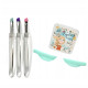 PLATINUM Lash Lifting Set вЂ“ Silicone Applicator + green Silicone Lash Lamination Rods Size L